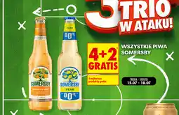 Biedronka Wszystkie piwa Somersby oferta