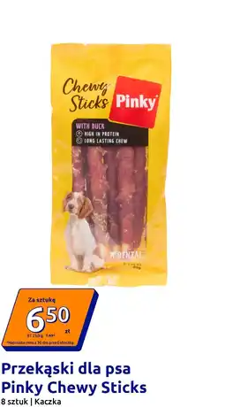 Action Pinky Chewy Sticks Przekąski dla psa oferta