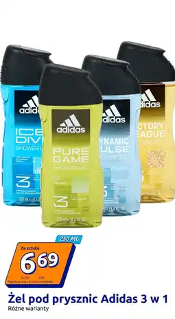 Action Żel pod prysznic Adidas 3 w 1 oferta