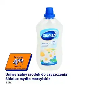 Action Uniwersalny środek do czyszczenia Sidolux mydło marsylskie oferta