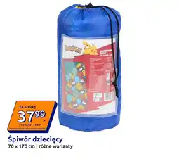 Action Śpiwór dziecięcy Pokémon oferta
