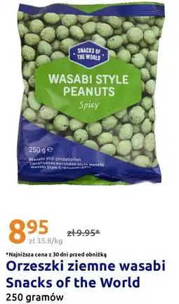 Action Orzeszki ziemne wasabi Snacks of the World oferta