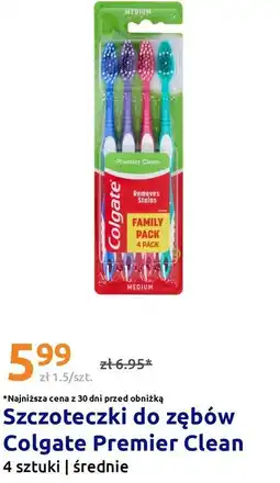 Action Szczoteczki do zębów Colgate Premier Clean oferta