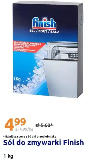 Action Sól do zmywarki Finish oferta