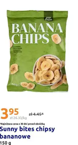 Action Sunny bites chipsy bananowe oferta