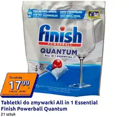 Action Finish Powerball Quantum All in 1 Essential Tabletki do zmywarki oferta
