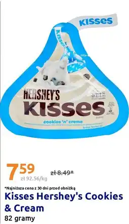 Action Kisses Hershey's Cookies & Cream oferta