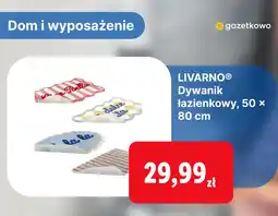 Lidl LIVARNO Dywanik łazienkowy, 50 x 80 cm oferta