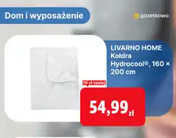 Lidl LIVARNO HOME Kołdra Hydrocool, 160 x 200 cm oferta