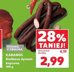 Kaufland Kiełbasa Kabanos oferta