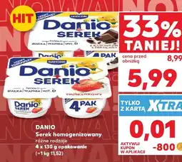 Kaufland Serek homogenizowany Danio oferta