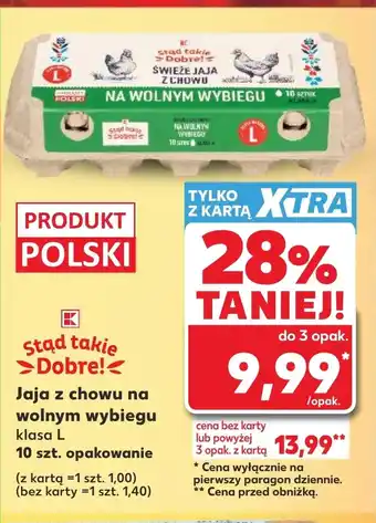 Kaufland Jaja K-Stąd Takie Dobre oferta