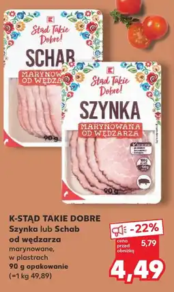 Kaufland Szynka K-Stąd Takie Dobre oferta