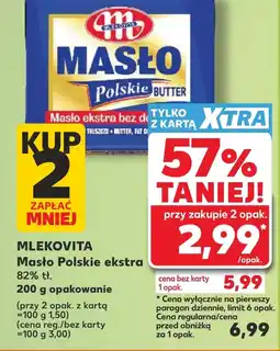 Kaufland Masło Mlekovita oferta