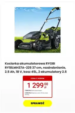 Media Expert Kosiarka akumulatorowa RYOBI oferta