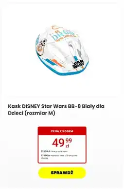 Media Expert Kask rowerowy Disney Star Wars BB-8 Biały dla Dzieci oferta