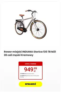Media Expert Rower miejski INDIANA Storica 130 oferta