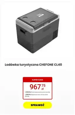 Media Expert Lodówka turystyczna CHEFONE CL40 oferta