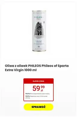 Media Expert Oliwa z oliwek PHILEOS Phileos of Sparta Extra Virgin oferta