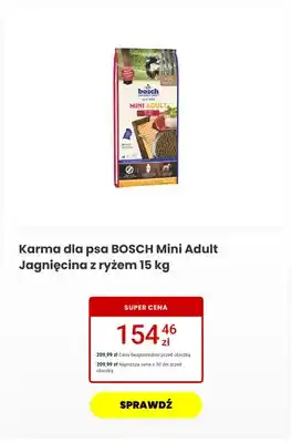 Karma dla psa BOSCH Mini Adult Jagnięcina z ryżem