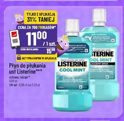 Polomarket Płyn do płukania ust Listerine Cool Mint łagodny smak oferta