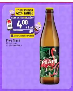 Polomarket Piwo Miami Lager Inne Beczki oferta