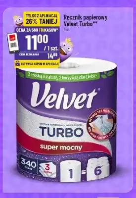 Polomarket Ręcznik papierowy Velvet Turbo oferta