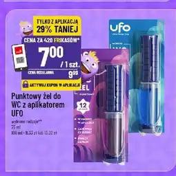 Polomarket Punktowy żel do WC z aplikatorem UFO Morski oferta