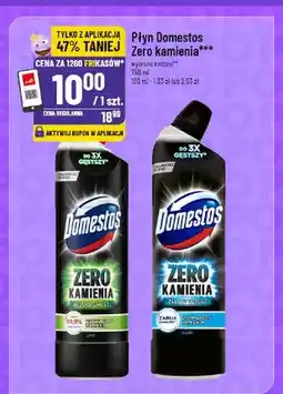 Polomarket Płyn do WC Domestos Zero Kamienia Blue oferta