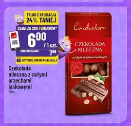 Polomarket Czekolada mleczna z całymi orzechami laskowymi Conchador oferta