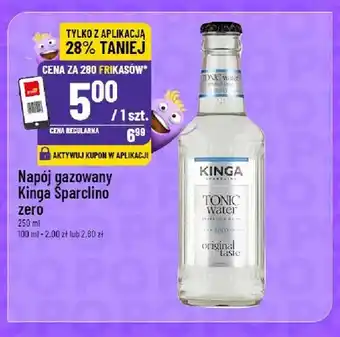 Polomarket Napój gazowany Kinga Sparclino zero oferta
