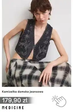 Medicine Kamizelka damska jeansowa Medicine oferta