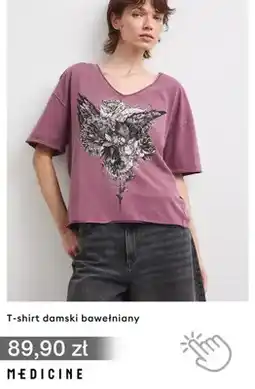 Medicine T-shirt damski bawełniany Medicine oferta