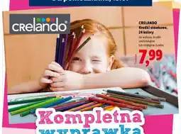 Lidl Kredki ołówkowe 24 kolory Crelando sześciokątne oferta