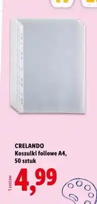Lidl Koszulki foliowe A4 Crelando oferta