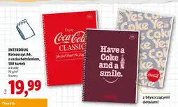 Lidl Kołozeszyt A4 z uszlachetnieniem Interdruk oferta
