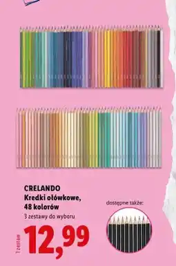 Lidl Kredki ołówkowe CRELANDO oferta