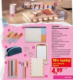 Lidl Taśmy washi Crelando oferta