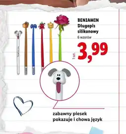 Lidl Długopis silikonowy Beniamin oferta