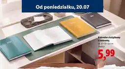 Lidl Kalendarz książkowy z tasiemką oferta