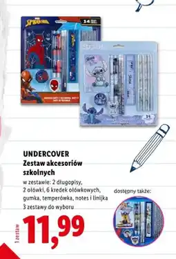 Lidl Zestaw akcesoriów szkolnych Undercover oferta