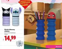 Lidl Piórnik silikonowy składany Kuromi oferta