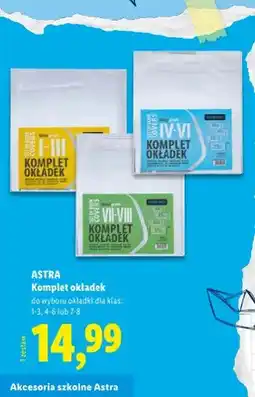 Lidl Komplet okładek Astra oferta