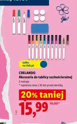 Lidl Akcesoria do tablicy suchościeralnej CRELANDO oferta