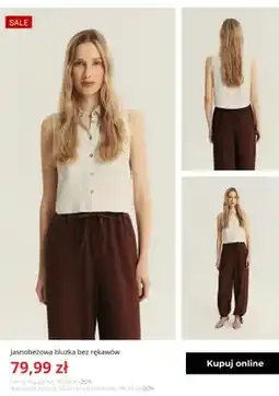 Greenpoint Bluzka bez rękawów Greenpoint jasnobeżowa oferta