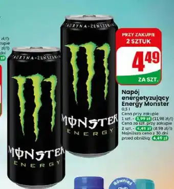 Dino Napój energetyzujący Monster Energy oferta