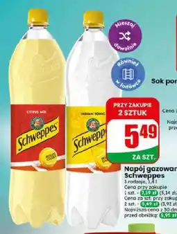 Dino Napój gazowany Schweppes Citrus Mix oferta
