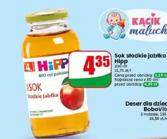 Dino Sok słodkie jabłka Hipp oferta