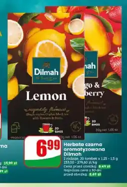 Dino Herbata czarna aromatyzowana Dilmah Lemon oferta