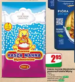 Dino Kasza manna błyskawiczna pszenna Polskie Młyny oferta